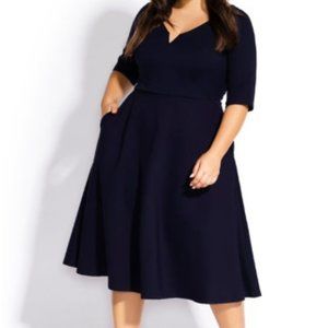 City Chic Cute Girl Dress